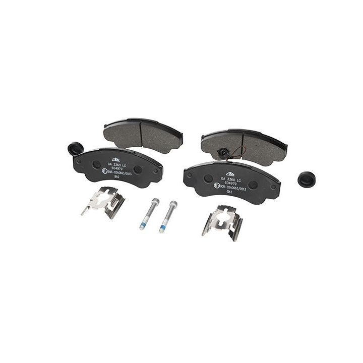 Stabdžių trinkelių rinkinys, diskinis stabdys ATE 13.0460-4979.2