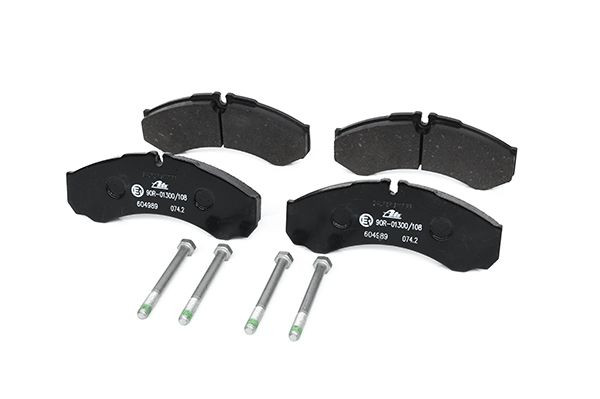 Stabdžių trinkelių rinkinys, diskinis stabdys ATE 13.0460-4989.2