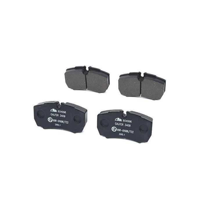 Stabdžių trinkelių rinkinys, diskinis stabdys ATE 13.0460-4996.2