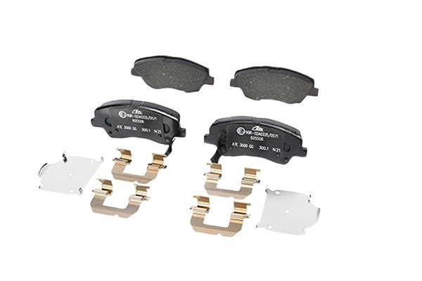 Stabdžių trinkelių rinkinys, diskinis stabdys ATE 13.0460-5506.2