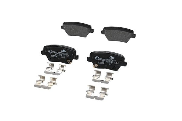 Stabdžių trinkelių rinkinys, diskinis stabdys ATE 13.0460-5509.2