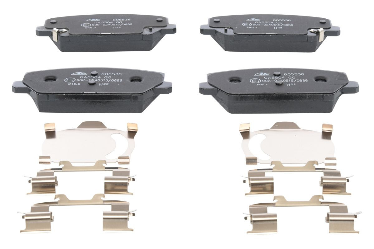 Stabdžių trinkelių rinkinys, diskinis stabdys ATE 13.0460-5536.2