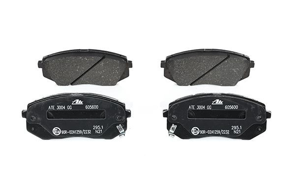 Stabdžių trinkelių rinkinys, diskinis stabdys ATE 13.0460-5600.2