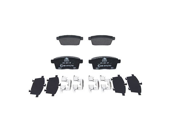 Stabdžių trinkelių rinkinys, diskinis stabdys ATE 13.0460-5605.2