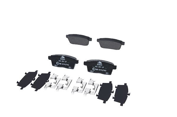 Stabdžių trinkelių rinkinys, diskinis stabdys ATE 13.0460-5605.2