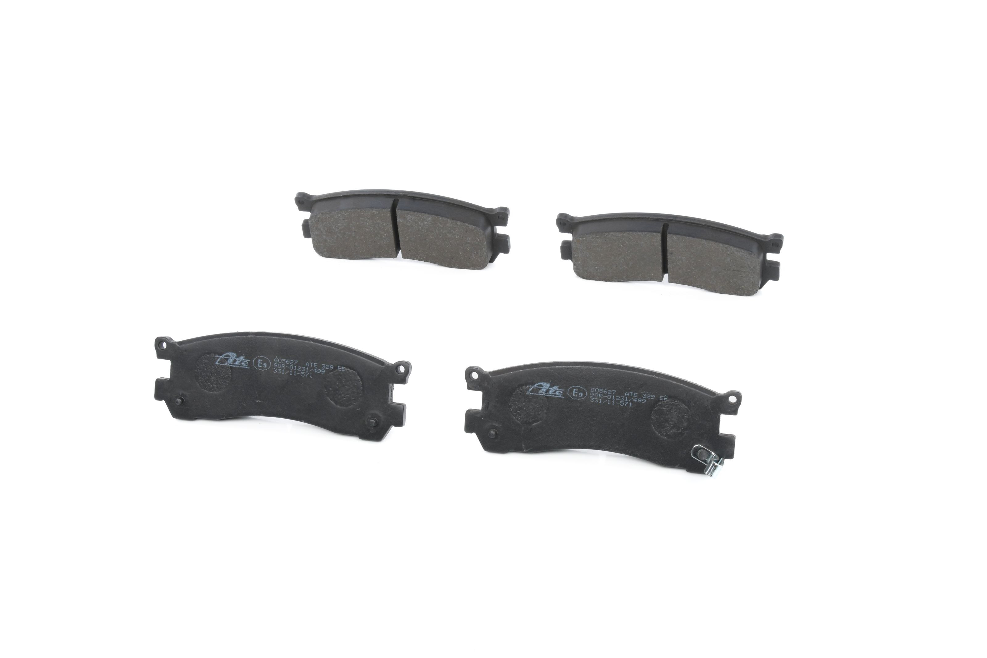 Stabdžių trinkelių rinkinys, diskinis stabdys ATE 13.0460-5627.2