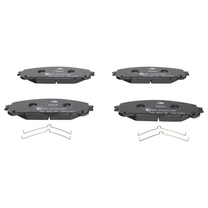 Stabdžių trinkelių rinkinys, diskinis stabdys ATE 13.0460-5634.2