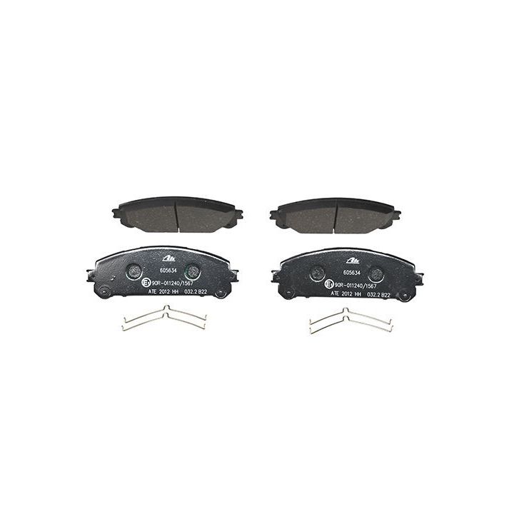 Stabdžių trinkelių rinkinys, diskinis stabdys ATE 13.0460-5634.2