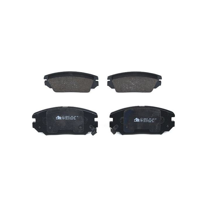 Stabdžių trinkelių rinkinys, diskinis stabdys ATE 13.0460-5639.2