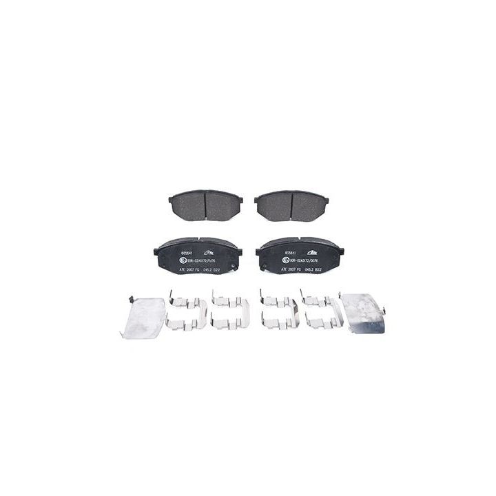 Stabdžių trinkelių rinkinys, diskinis stabdys ATE 13.0460-5641.2