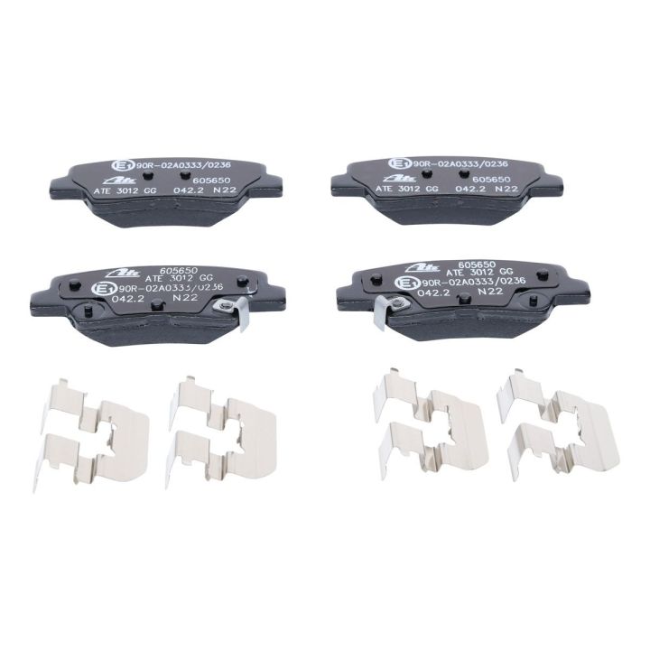 Stabdžių trinkelių rinkinys, diskinis stabdys ATE 13.0460-5650.2