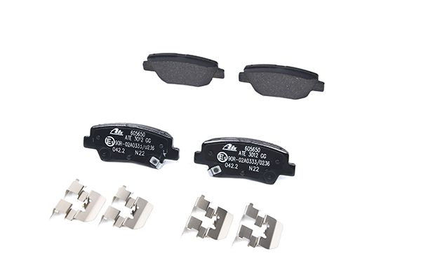 Stabdžių trinkelių rinkinys, diskinis stabdys ATE 13.0460-5650.2