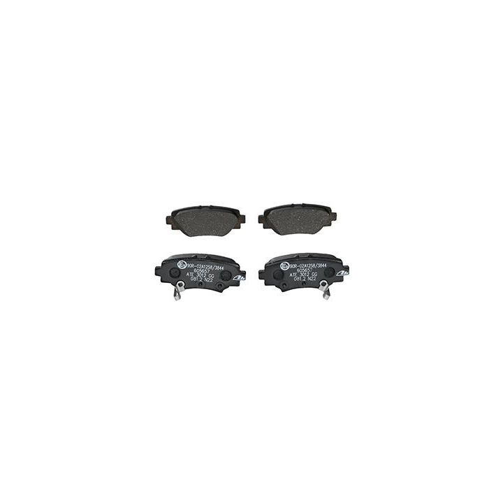 Stabdžių trinkelių rinkinys, diskinis stabdys ATE 13.0460-5657.2