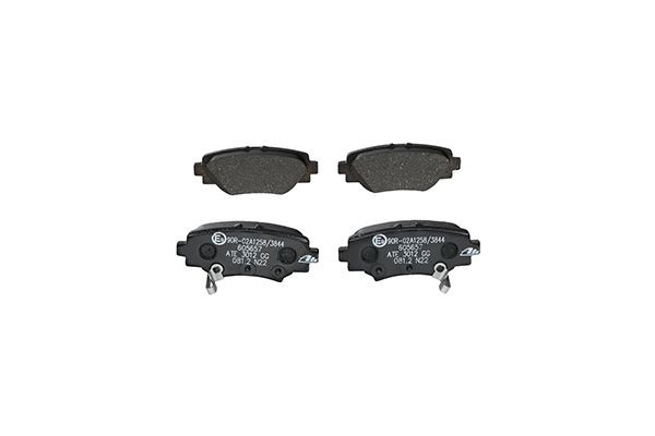 Stabdžių trinkelių rinkinys, diskinis stabdys ATE 13.0460-5657.2