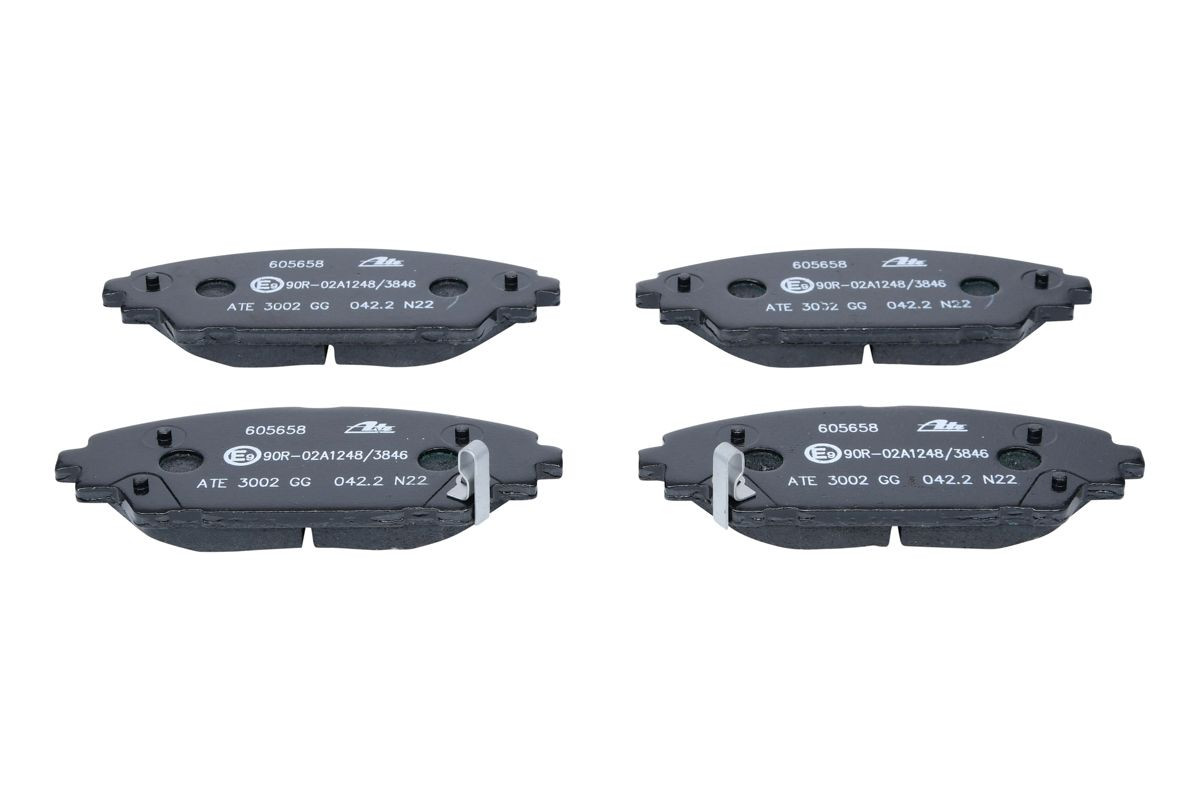 Stabdžių trinkelių rinkinys, diskinis stabdys ATE 13.0460-5658.2