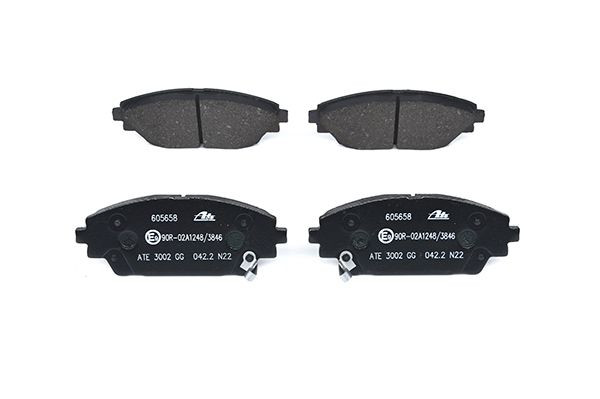 Stabdžių trinkelių rinkinys, diskinis stabdys ATE 13.0460-5658.2