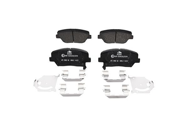 Stabdžių trinkelių rinkinys, diskinis stabdys ATE 13.0460-5661.2