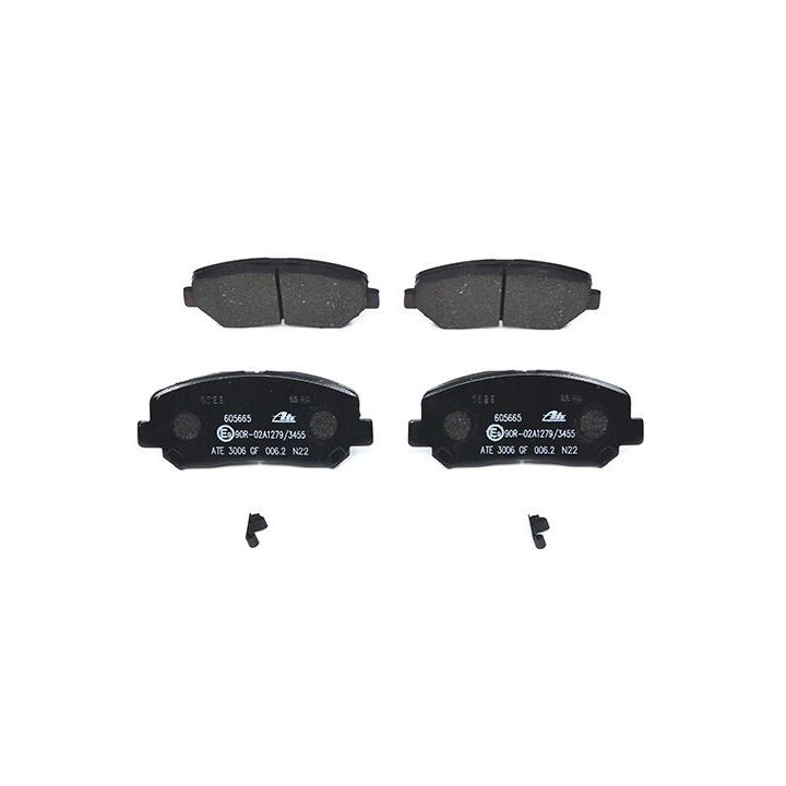 Stabdžių trinkelių rinkinys, diskinis stabdys ATE 13.0460-5665.2