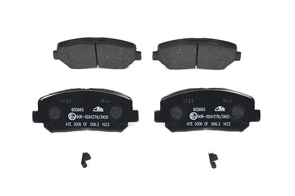 Stabdžių trinkelių rinkinys, diskinis stabdys ATE 13.0460-5665.2