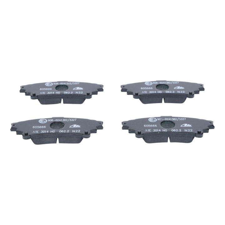 Stabdžių trinkelių rinkinys, diskinis stabdys ATE 13.0460-5666.2