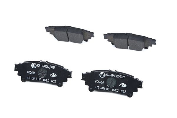 Stabdžių trinkelių rinkinys, diskinis stabdys ATE 13.0460-5666.2