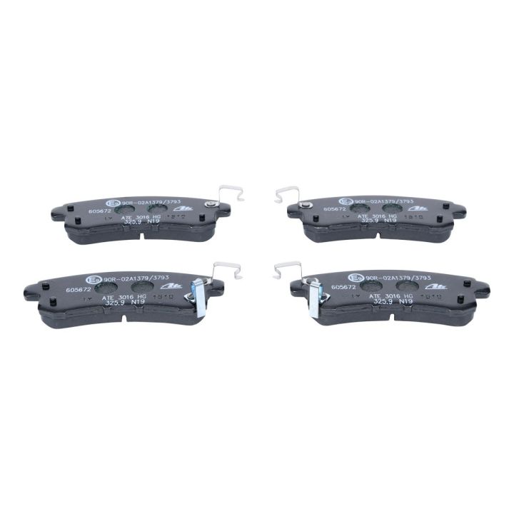 Stabdžių trinkelių rinkinys, diskinis stabdys ATE 13.0460-5672.2