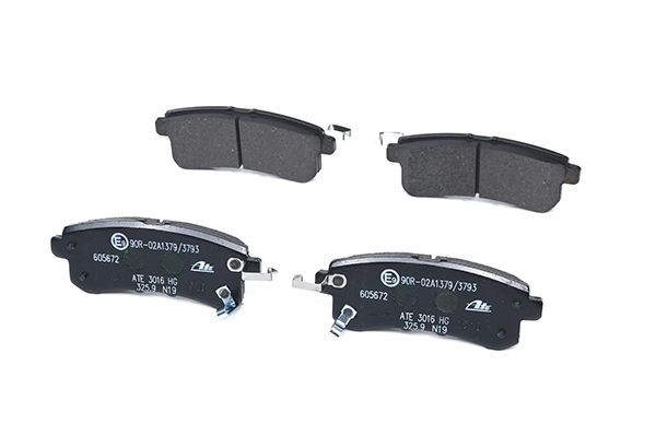 Stabdžių trinkelių rinkinys, diskinis stabdys ATE 13.0460-5672.2