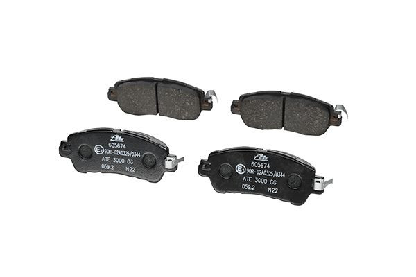 Stabdžių trinkelių rinkinys, diskinis stabdys ATE 13.0460-5674.2