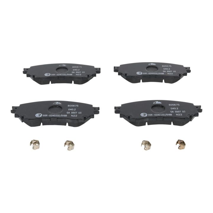 Stabdžių trinkelių rinkinys, diskinis stabdys ATE 13.0460-5675.2