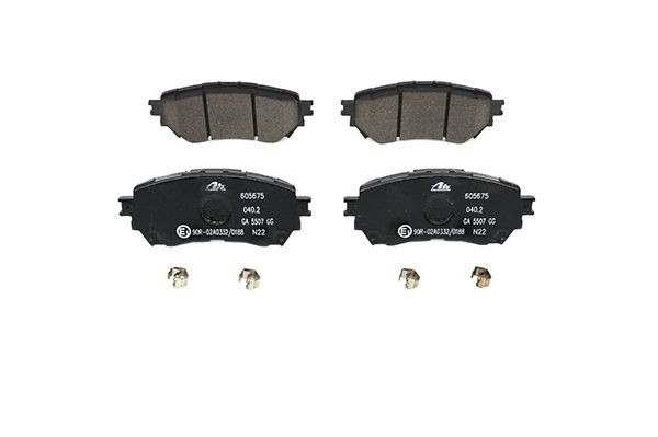 Stabdžių trinkelių rinkinys, diskinis stabdys ATE 13.0460-5675.2