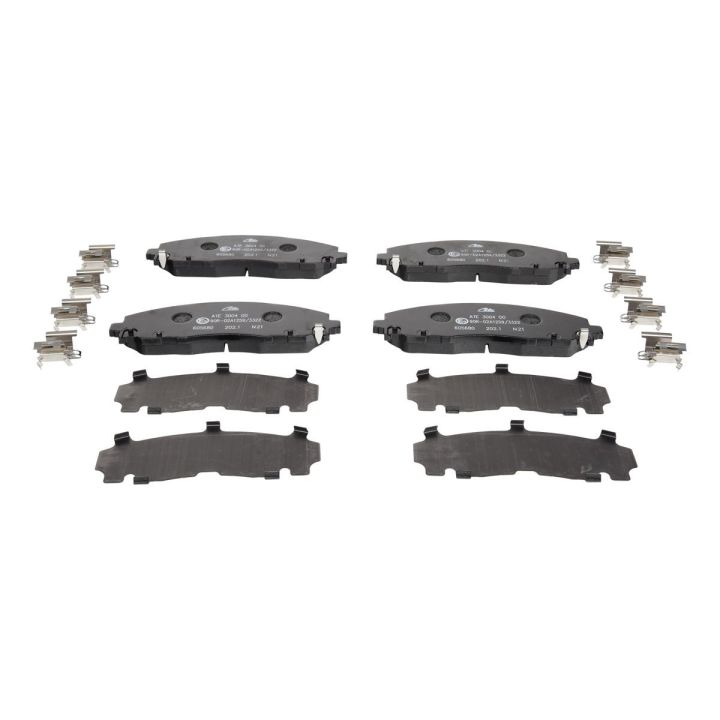 Stabdžių trinkelių rinkinys, diskinis stabdys ATE 13.0460-5680.2