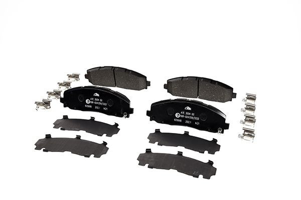 Stabdžių trinkelių rinkinys, diskinis stabdys ATE 13.0460-5680.2