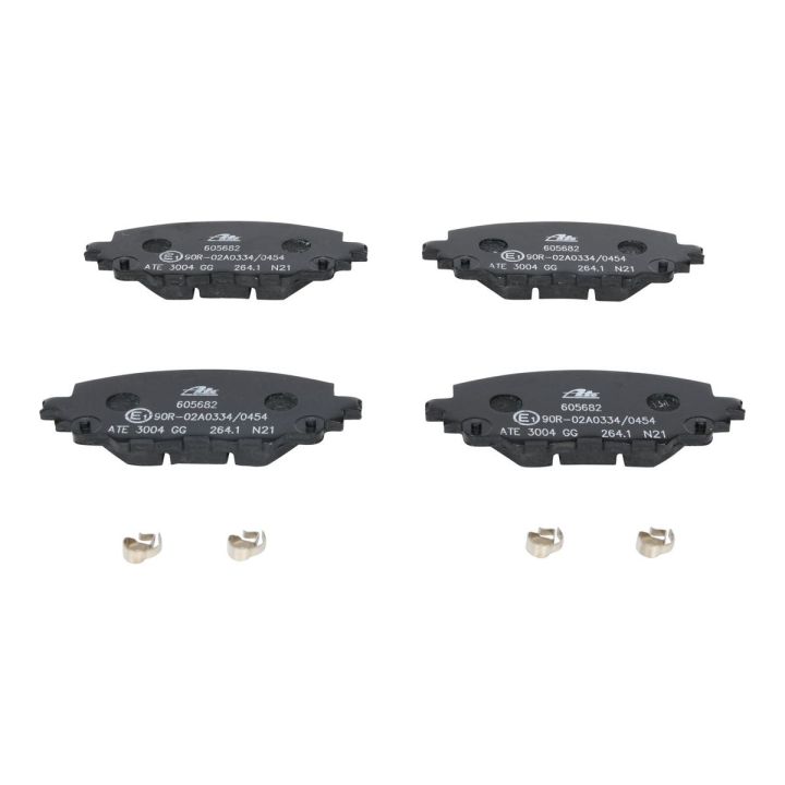 Stabdžių trinkelių rinkinys, diskinis stabdys ATE 13.0460-5682.2