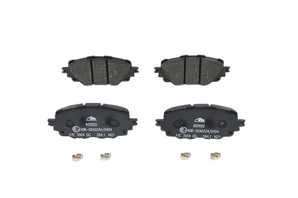 Stabdžių trinkelių rinkinys, diskinis stabdys ATE 13.0460-5682.2