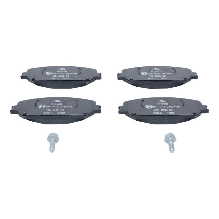 Stabdžių trinkelių rinkinys, diskinis stabdys ATE 13.0460-5688.2