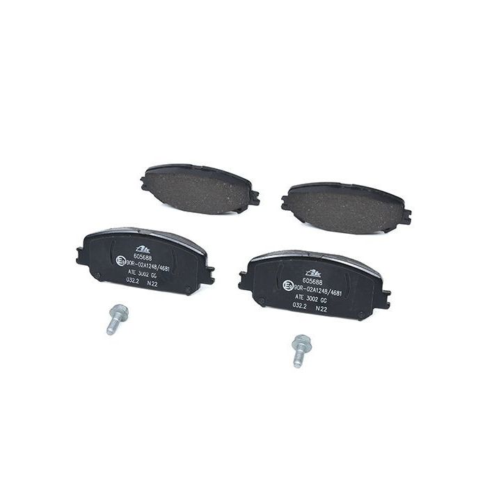 Stabdžių trinkelių rinkinys, diskinis stabdys ATE 13.0460-5688.2