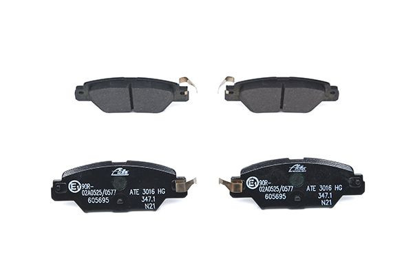 Stabdžių trinkelių rinkinys, diskinis stabdys ATE 13.0460-5695.2