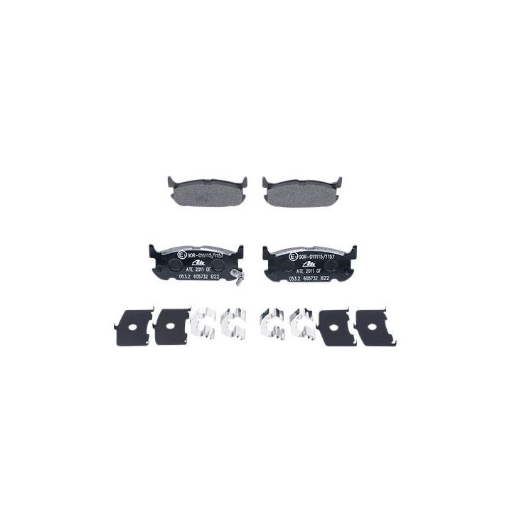 Stabdžių trinkelių rinkinys, diskinis stabdys ATE 13.0460-5732.2