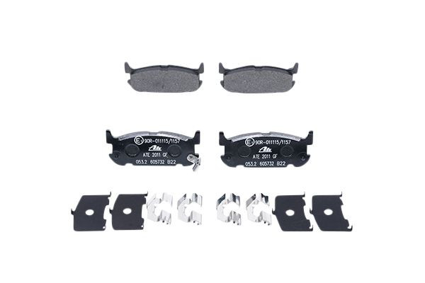 Stabdžių trinkelių rinkinys, diskinis stabdys ATE 13.0460-5732.2