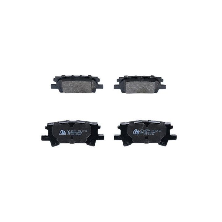 Stabdžių trinkelių rinkinys, diskinis stabdys ATE 13.0460-5734.2