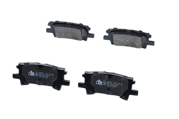 Stabdžių trinkelių rinkinys, diskinis stabdys ATE 13.0460-5734.2