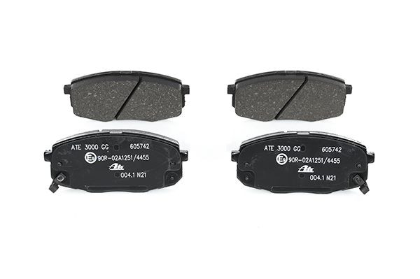 Stabdžių trinkelių rinkinys, diskinis stabdys ATE 13.0460-5742.2