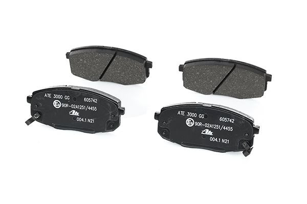 Stabdžių trinkelių rinkinys, diskinis stabdys ATE 13.0460-5742.2