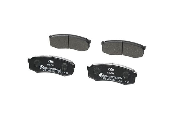 Stabdžių trinkelių rinkinys, diskinis stabdys ATE 13.0460-5744.2