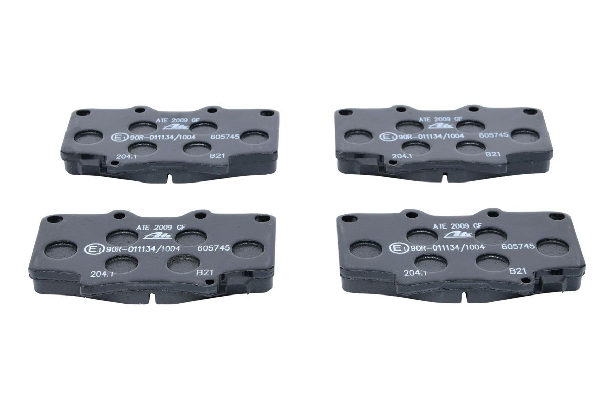 Stabdžių trinkelių rinkinys, diskinis stabdys ATE 13.0460-5745.2