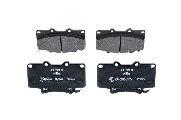 Stabdžių trinkelių rinkinys, diskinis stabdys ATE 13.0460-5745.2