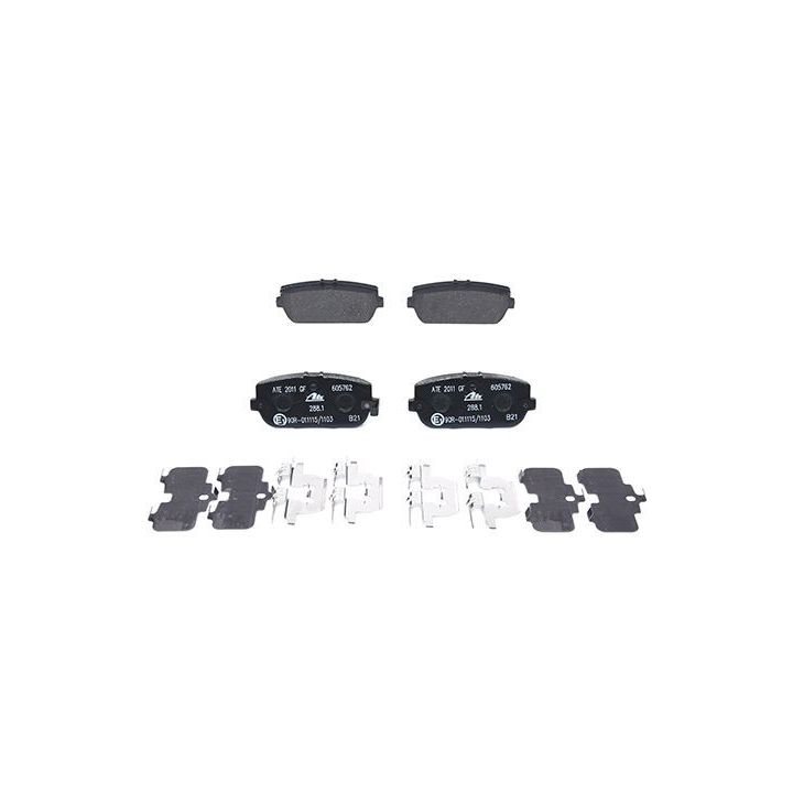 Stabdžių trinkelių rinkinys, diskinis stabdys ATE 13.0460-5762.2