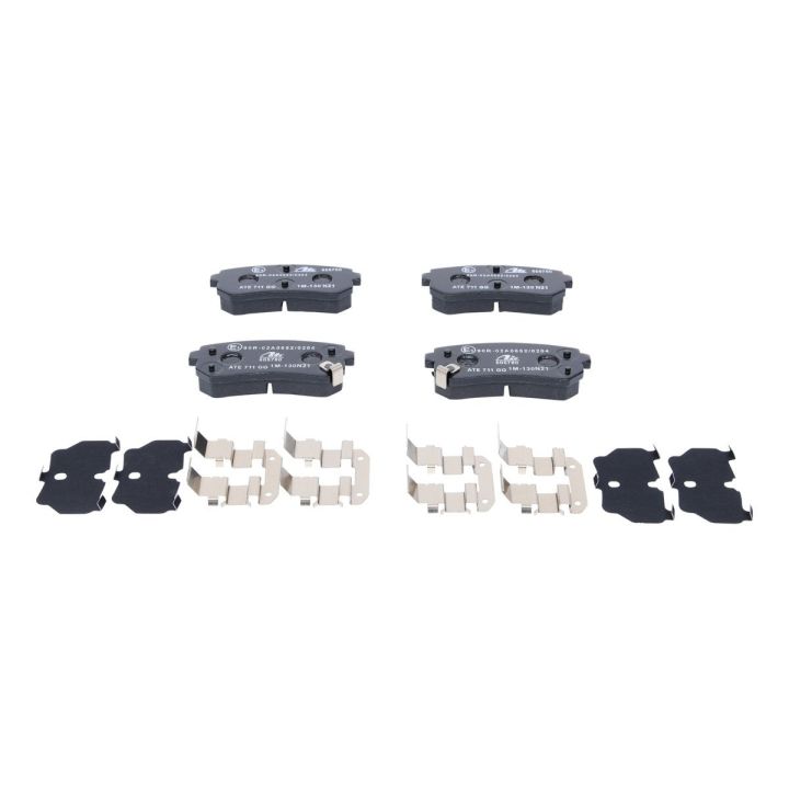 Stabdžių trinkelių rinkinys, diskinis stabdys ATE 13.0460-5780.2