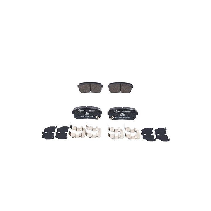 Stabdžių trinkelių rinkinys, diskinis stabdys ATE 13.0460-5780.2