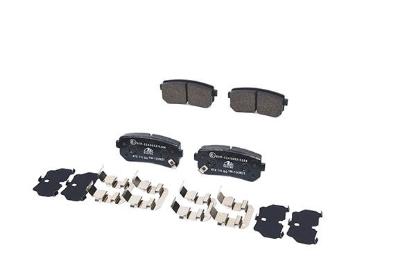 Stabdžių trinkelių rinkinys, diskinis stabdys ATE 13.0460-5780.2